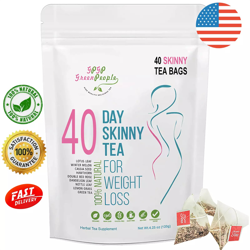 Health Wellness Items - ธรรมชาติ40วันสมุนไพรผอมลดน้ำหนักไม่มีคาเฟอีนไม่ใช่จีเอ็มโอวิตามินอาหารเพื่อสุขภาพและอาหารเสริม