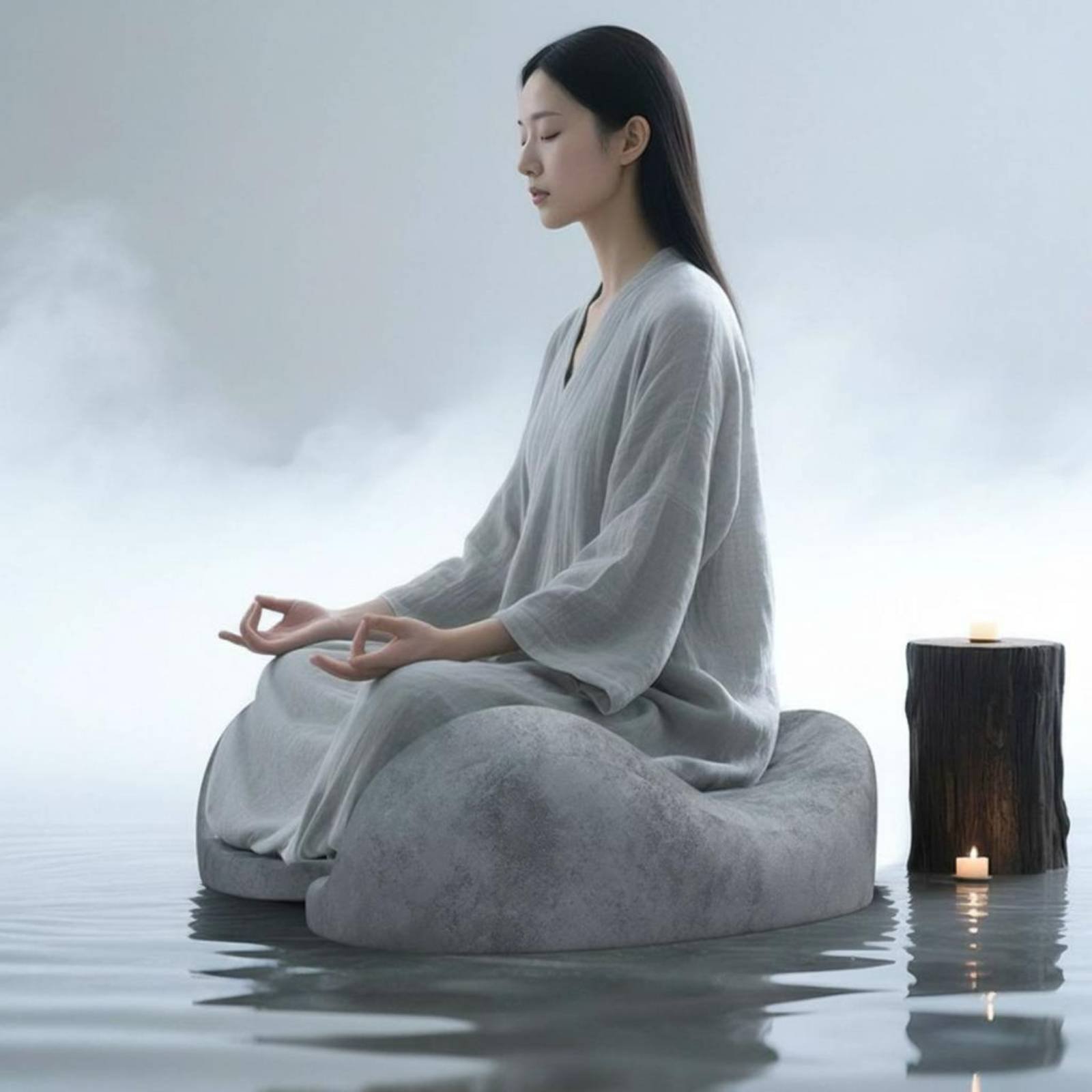 Meditation Cushion Zafu - เบาะรองนั่ง Zafu เบาะหนานุ่ม เบาะรองนั่ง Zazen รองรับการนั่ง