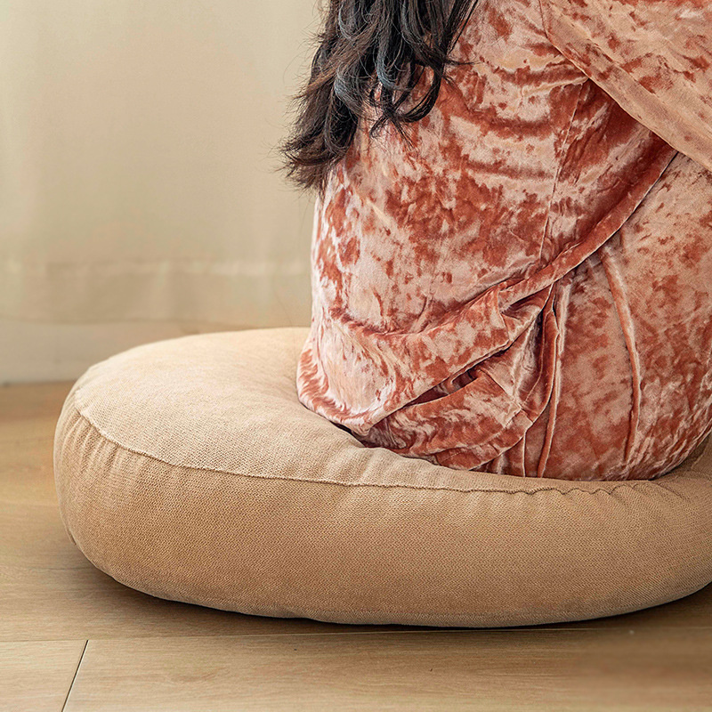 หมอนรองนั่งทรงกลมสีทึบหมอนโยคะ - Meditation Cushion Zafu บทวิจารณ์และราคา