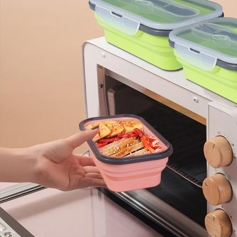 สุขภาพแบบพกพาพับกล่องอาหารไมโค - Health Wellness Items บทวิจารณ์และราคา