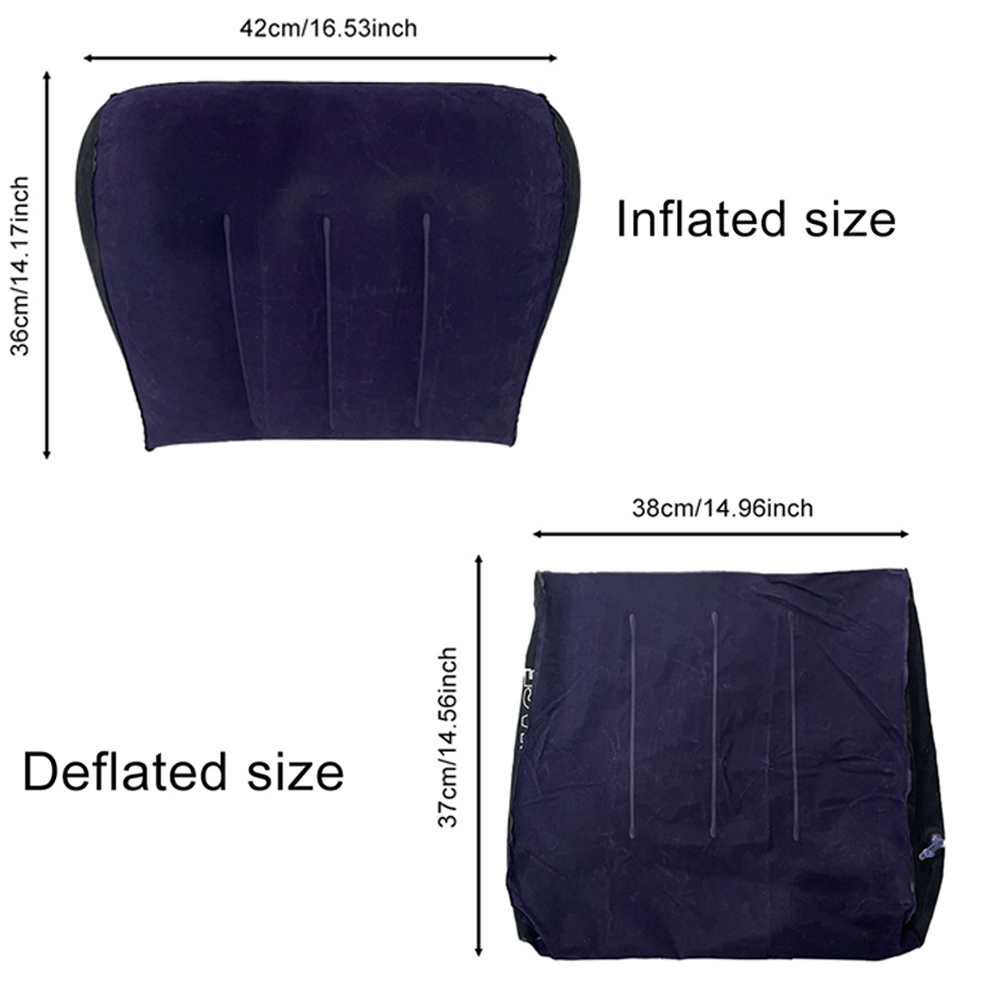 1 PC Inflatable หมอนสามเหลี่ยม - Meditation Cushion Zafu บทวิจารณ์และราคา