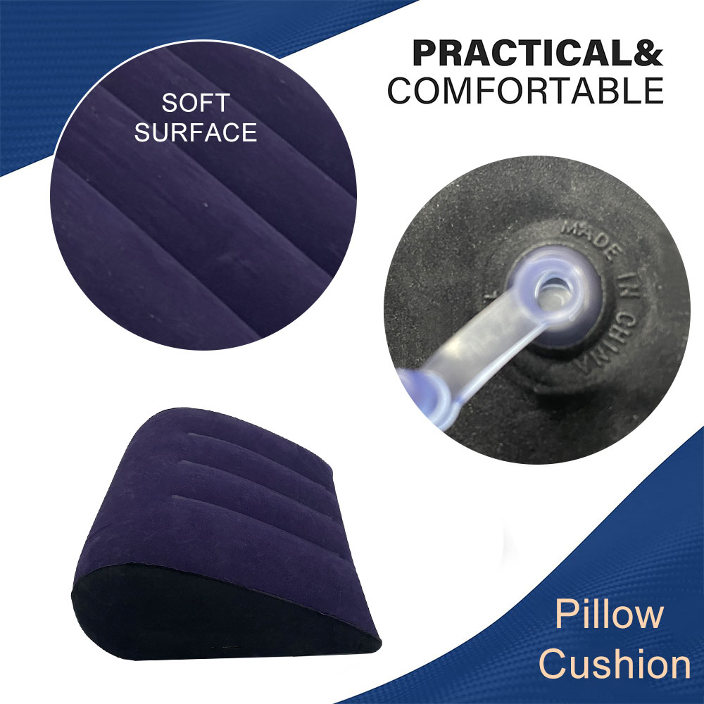 1 PC Inflatable หมอนสามเหลี่ยม - Meditation Cushion Zafu บทวิจารณ์และราคา
