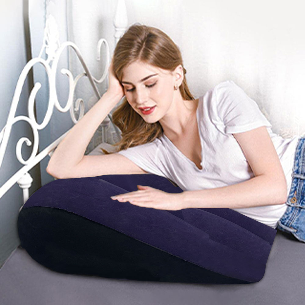 1 PC Inflatable หมอนสามเหลี่ยม - Meditation Cushion Zafu บทวิจารณ์และราคา