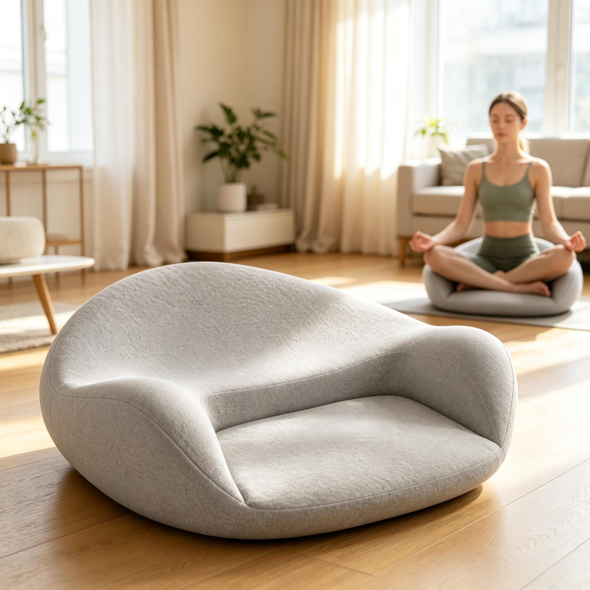 เบาะรองนั่งสมาธิเมมโมรี่โฟม พร - Meditation Cushion Zafu บทวิจารณ์และราคา